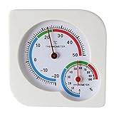 Nice Days（ナイス　ディズ）　デジタルLCD　ベビー温度計　室内室外両用湿度計　壁掛け可能