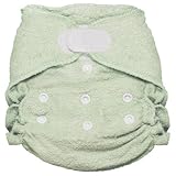 Imagine Baby Products Rayon From Bamboo Fitted Hook and Loop Diaper, Emerald by Imagine Baby Product