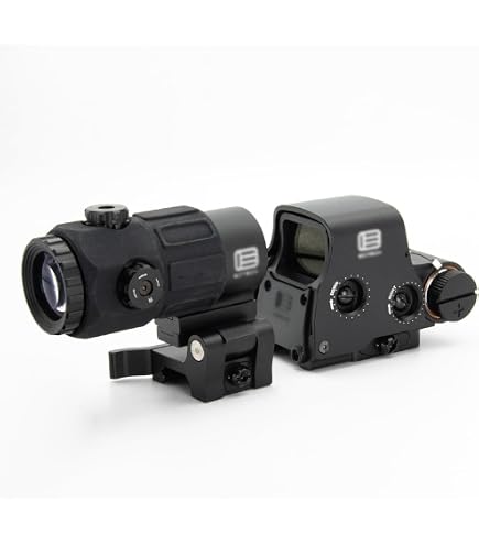 Amazon.co.jp: 改良レンズ 558 EO EXPS3 タイプ レプリカ ドットサイト