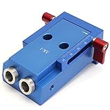 Mini Slant Kregスタイルポケット穴ジグシステムキットをステップドリルビット木工ツールセット