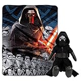 Disney Star Wars Kylo Ren Plush Throw Blanket and Kylo Ren Pillow Buddy [並行輸入品]
