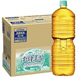 爽健美茶 コカ・コーラ ラベルレス 2L PET 8本セット（Amazon限定ブランド）