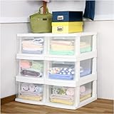 EMING(エミング)深型ストッカー1段(6個組) EM1-6(WH) ホワイト