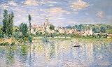 絵画風 壁紙ポスター（はがせるシール式） クロード・モネ 夏のヴェトゥイユ 1880年 メトロポリタン美術館 キャラクロ K-MON-055S2 （603mm×361mm） 建築用壁紙＋耐候性塗料