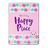 Shopkins Happy Placesピンクベッド毛布(ツイン)