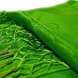 七五三 7歳3歳女児正絹志吾貴（しごき） 4色/黄緑