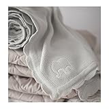 ?Lskad Baby Blanket, Gray by IKEA
