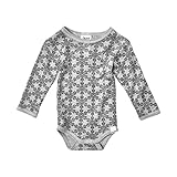 Celavi 100 %メリノウールベビー/幼児用Onesie – グレー( 3months-24months ) カラー: グレー