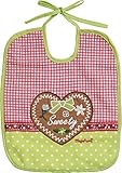 Playshoes Baby Bibs Hearts (Green) by Playshoes