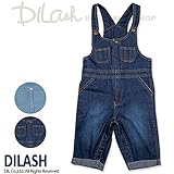 (ディラッシュ) DILASHデニムショートオール/春 100 ブルー