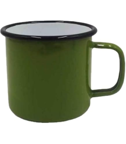 Amazon.co.jp: ヒロシ NO.164 野外独杯 マグカップ ホーロー : ホーム