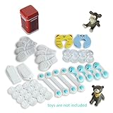ベビー安全校正kit|drawerロック&テーブルコーナー&ドアStops & ACプラグソケットcovers|babyシャワーgifts|babyレジストリギフト Pack 3