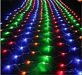 LUCKY CLOVER-A クリスマスストリングネットcendanum防水屋内と屋外の装飾8フラッシュモード6メートル* 4メートル880 LED（買い二重安価）、カップル