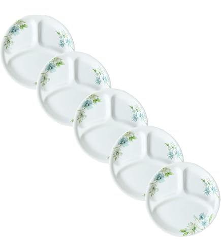 Amazon.co.jp: コレール ランチ皿 大サイズ 5枚セット 皿 プレート