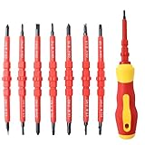 ドライバーセット Oture 14 in 1 絶縁ドライバーセット ラチェットドライバーセット 修理工具 差し替え 7ピース セット