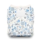 Thirsties Duo Wrap Hook and Loop, Ocean Life, Size 2 by Thirsties