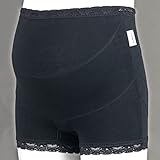 犬印/INUJIRUSHI 犬印妊婦帯 ガードルタイプ らくばきパンツ妊婦帯(BK-ブラック、L)