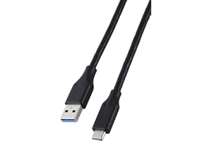 エレコム usb c ケーブル 1m Type-C to USB-A USB3.2 急速充電 5Gbps 15W 【iPhone/Xperia/Galaxy/iPad/MacBook などに対応】 ブラック MPA-ACEC5G10BK