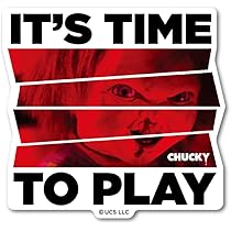 Amazon.co.jp: チャッキーステッカー IT'S TIME TO PLAY 映画