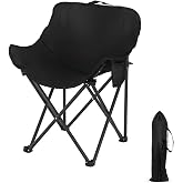 GFUN アウトドア チェア 折りたたみ椅子 1秒瞬間収納 軽量 コンパクト キャンプ 椅子 登山 釣り 焚き火 お花見 BBQ ハイキング 耐荷重120kg 収納バッグ付き 1個入り