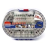WORKPRO W124003A 276-piece Rotary Tool Accessories Kit Universal Fitment for Easy Cutting, Carving a