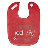 NFL Football Full Color Mesh Baby Bibs ( I Drool Tampa Bay Buccaneers )