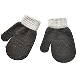 Eastlion 1 – 3 Years Oldベビー冬暖かいミトンカラーニット手袋for Kids