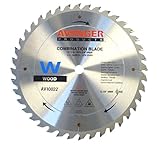 Avenger AV-10022 Combination cut saw Blade, 10-inch by 40 tooth, 5/8-inch arbor, C-3, ATB [並行輸入品]