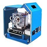 GeeekPi ミニタワーキット Raspberry Pi 3B ケース ICE タワークーラー付き 0.96インチOLEDディスプレイモジュール RGB冷却ファン ラズベリーパイヒートシンク GPIO 1～2 拡張ボード Raspberry Pi 3B / 3B+ と互換性があります