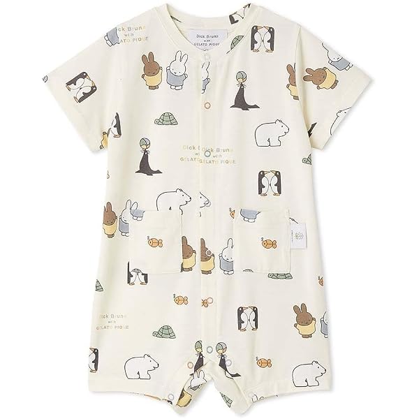 Amazon.co.jp: [ジェラート ピケ] BABYピカチュウロンパース