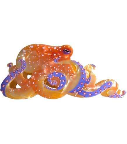Amazon.co.jp: かわいいレインボーサーモンフィッシュヘアクリップ