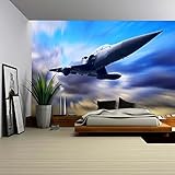 wall26 - 貼付式ウォールペーパー Lサイズ 壁画シリーズ 66"x96" WMR-WP-X-C130-66x24x4