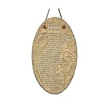 Abbey Press "Footprints" Wall Plaque, 5 x 12"