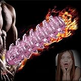 男性 ペニスリング 再利用可能なコンドーム 遅延結晶 Penis Extender Adult Toy エロおもちゃ セックス玩具 Racazing