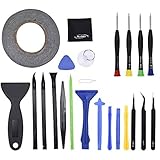 Mudder 23 Pieces Opening Pry Tool Repair Kit and Screwdriver Set for iPhone iPad Samsung HTC and Oth