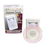 Wireless Visitor Door Bell Chime Motion Sensor Battery Operated Musical Melodies [並行輸入品]