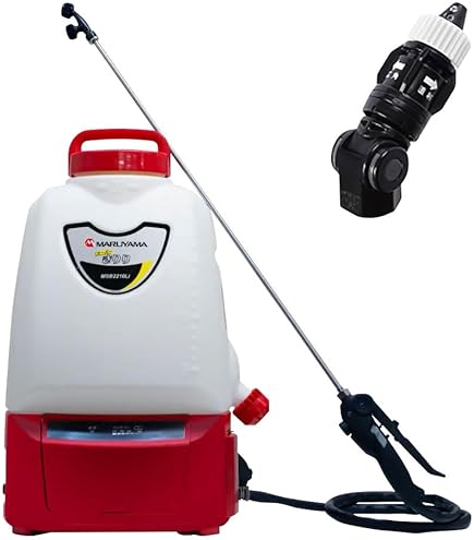 【美品】MARUYAMA 丸山　充電式噴霧器　スーパーきりり　MSB2210Li Amazon.co.jp: 丸山製作所 バッテリー噴霧器 MSB2210Li きりり (充電式