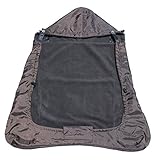 BABY ALICE　ベビーアリス　オリジナル　ウインター マルチカバー　抱っこ紐カバー　ブラウン