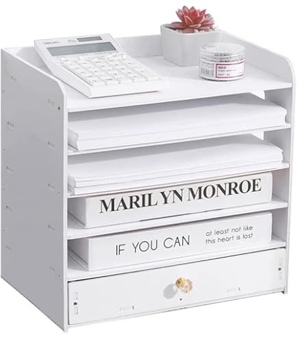 Amazon | コクヨ レターケース 透明引き出し B4横 10段 LC-YBG10M