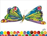 Oopsy Daisy Fine Art for Kids Eric Carle 'sバタフライキャンバス壁アートby Eric Carle、18 x 14インチ