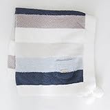 gelato pique Kids＆Baby ジェラートピケ ベビモコブロックボーダーkidsブランケット pkgg174711 BLUE F