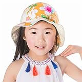【爱莉セレクトショップ】ハット ベビー キッズ 子ども 日よけ帽子 おしゃれ UVカット 夏 女の子 無地 花柄 多色選択 日焼け防止 焼け止め キャップ 紫外線対策 (7#)
