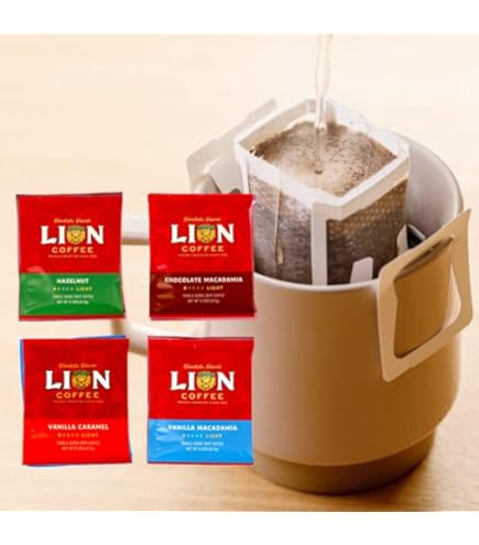 Amazon.co.jp: 【4種各1P】計4P入り キーコーヒー ライオンコーヒー