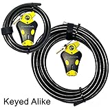 マスターロック – Python調節可能なケーブルロック1 – 6 ft 1 – 30 ft