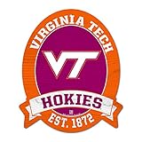 11 x 13 Virginia Tech Hokies木製Street Sign
