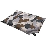 ロゴス(LOGOS) セルフインフレートクッション(カモフラ) 72884232