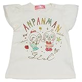 【本体綿100％】2017年 夏物 アンパンマンガール 袖チュール 半袖Ｔシャツ Anpanman Girl オフホワイト◇90cm