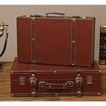 アンティーク　木製トランクケース Amazon.co.jp: トランクケース アンティーク ヴィンテージスーツケース