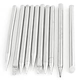 uxcell コデ先　セット スロット 45°ベベル ポイント 4.5mmシャンク径 10個入り