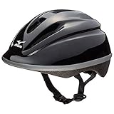 Mizuno ミズノ こどもヘルメット キッズサイクルヘルメット 自転車専用ヘルメット (ブラック)